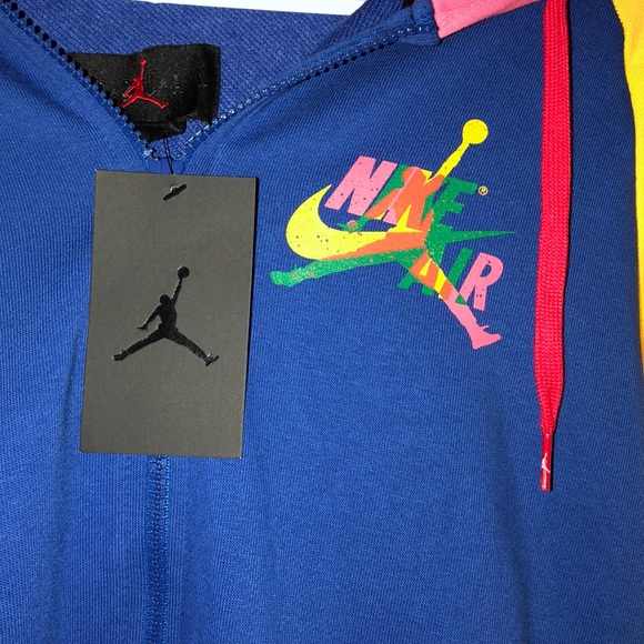 LAST ONE! XL: NWT Air Jordan Hoodie - Logo on Back - Picture 3 of 9